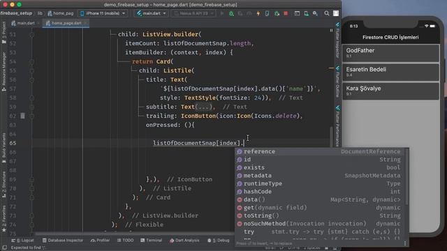Flutter: Firebase Firestore #8 Veri Silme смотреть онлайн