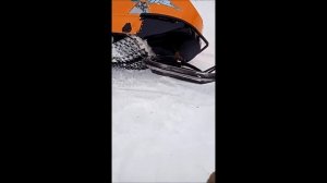 Второй сезон на буране с широкой лыжой, отзыв владельца.