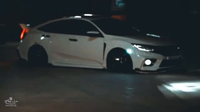 Honda Civic X White Modified | 10th Generation | Air Suspension смотреть онлайн