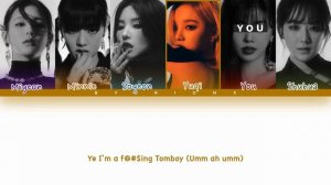 (G)I-DLE ((여자)아이들) 'TOMBOY' - You as a member [Karaoke] || 6 Members Ver.
