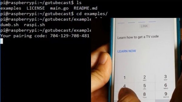 Raspberry pi as Youtube TV (ep6/7) Cast Youtube from smart phone to Raspberry pi - Tv screen