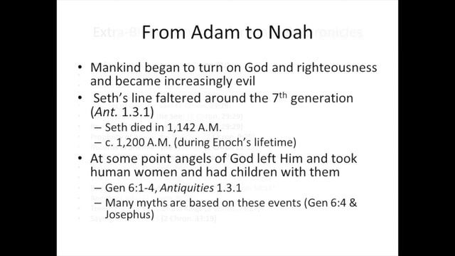 2GAB: The Historical Flood: From Adam to Noah смотреть онлайн