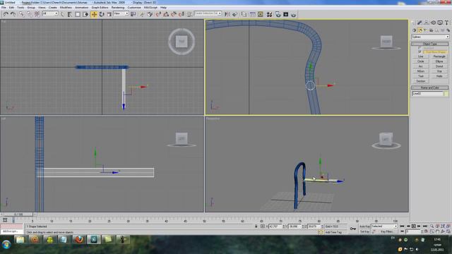 Моделирование стула-кресла в 3Ds Max (часть 1) смотреть онлайн