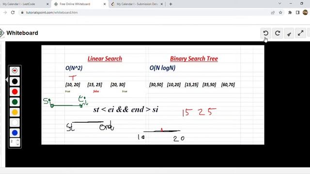 Leetcode 729 - My Calendar I|| Binary Search Tree| Code+Explanation|| Python|| August Challenge Day смотреть онлайн