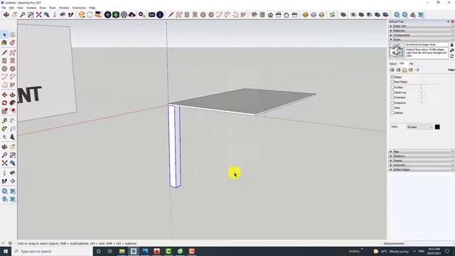 Bài 1.5: Make Group và Make Component trong Sketchup Pro 2021 смотреть онлайн