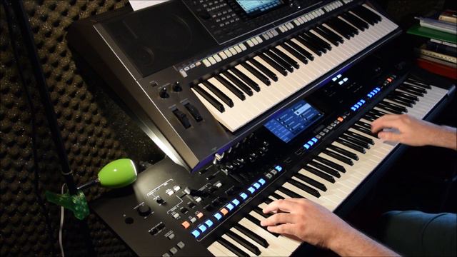 DISTANT LOVE (LES ROSES DE L' EXIL - JAMES LAST) - ROBERTO ZEOLLA ON YAMAHA GENOS смотреть онлайн