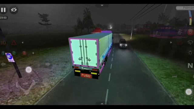 New livery pinky ulit? bus simulator indonesia | bussid fuso super great смотреть онлайн