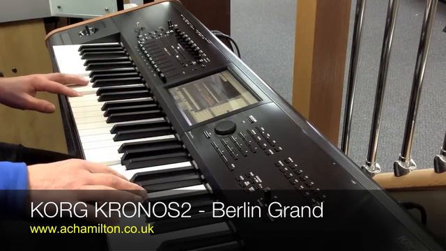 KORG KRONOS 2 Demo Berlin Piano SGX2 смотреть онлайн