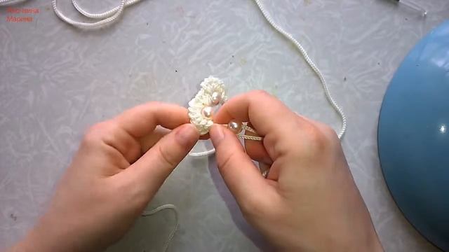 Серьги из бельевой веревки. Мастер класс. | Rope earrings смотреть онлайн