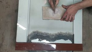 Восстановление, покраска, реставрация крышки стиральной машины Whirlpool с вертикальной загрузкой