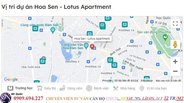 Hoa Sen Lotus Apartment số 262 Lạc Long Quân, Phường 10, Quận 11, Hồ Chí Minh смотреть онлайн