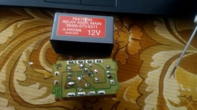 Ремонт реле бензонасоса Honda civic 1.4 1997. смотреть онлайн