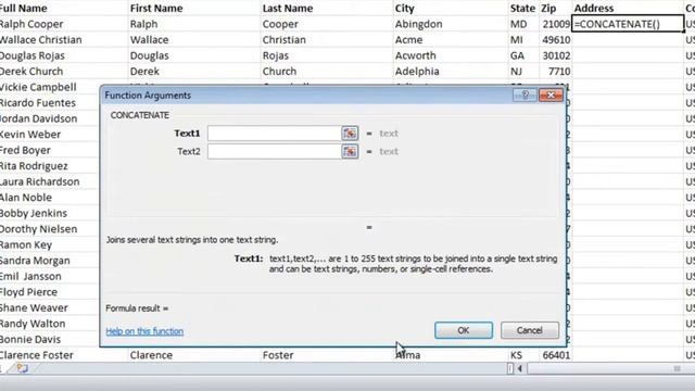 How to combine columns into one in Microsoft Excel 2010 смотреть онлайн