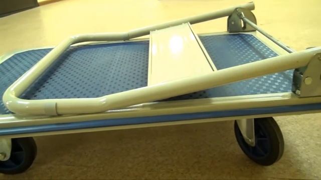 тележка платформенная со складной ручкой . смотреть онлайн