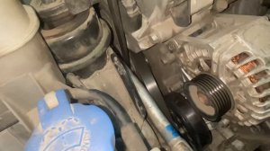 Замена обводного ремня Соната YF ,Kia K5 2011-2016 год.6PK2203