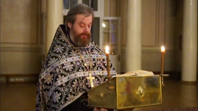 Среда 5-й седмицы Великого поста. Пение Великого канона прп. Андрея Критского (Мариино стояние) смотреть онлайн