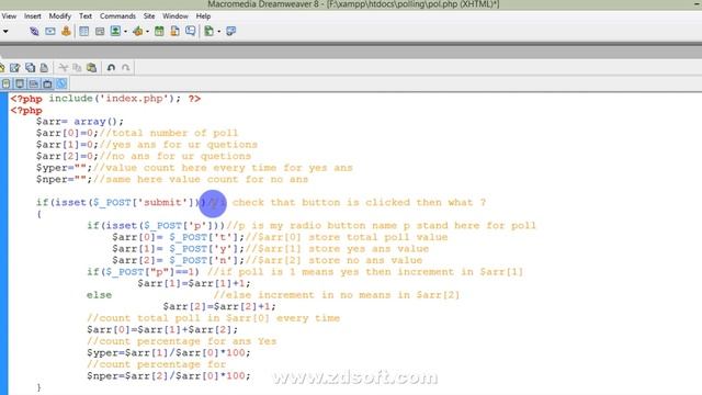 polling application In php By Yog ValleY смотреть онлайн