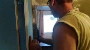 монтаж откосов из керамогранита