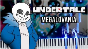 Megalovania (Undertale) 【 КАВЕР НА ПИАНИНО 】