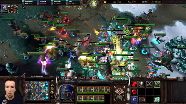 Grubby | WC3 4v4 | What's Going ON?! смотреть онлайн