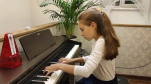 Бурный поток, этюд. С. Майкапар. 4-й класс музыкальной школы