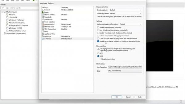 How to Fix Side Channel Mitigations on VMWare Workstation | Disable Side Channel Mitigation Guide
