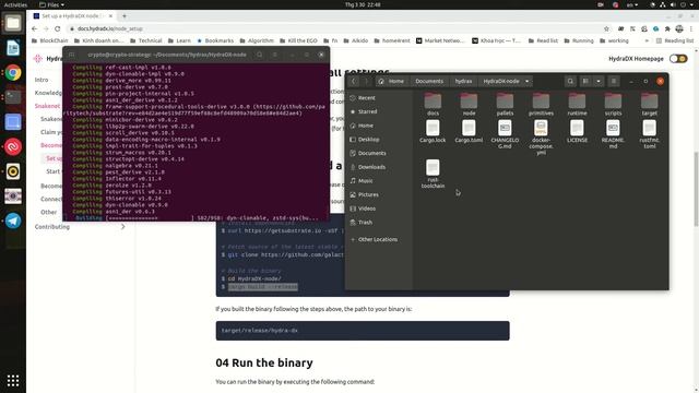 Setup HydraDX validator node смотреть онлайн