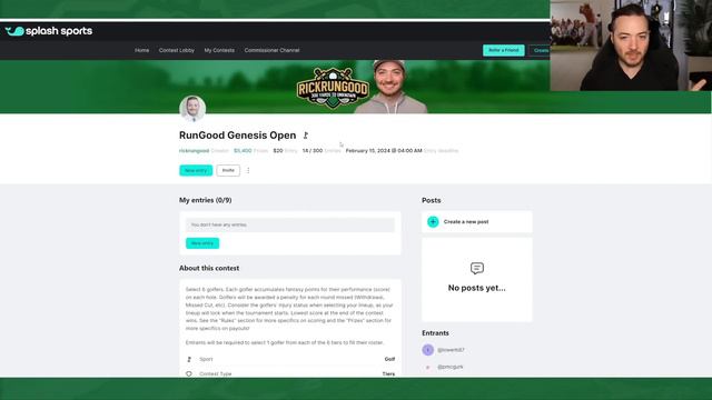 Genesis Invitational | Fantasy Golf Preview & Picks, Sleepers, Data - DFS Golf & DraftKings