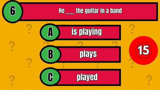 Present Continuous | Present Continuous Tense | Grammar Test #2 смотреть онлайн