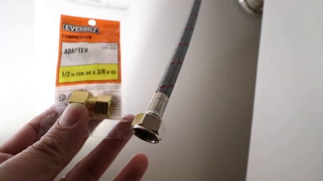 3/8 to 1/2 Adapter Faucet Water Line смотреть онлайн
