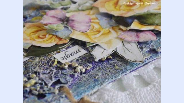 Magic flowers/Scrapbooking/Mixed Media смотреть онлайн