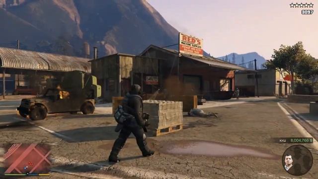 Grand Theft Auto V - ПОД ОТКОС #22 смотреть онлайн