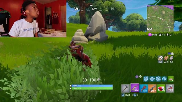 EPIC SOLO WIN IN FORTNITE:BATTLE ROYALE!!(FUNNY ASF) смотреть онлайн