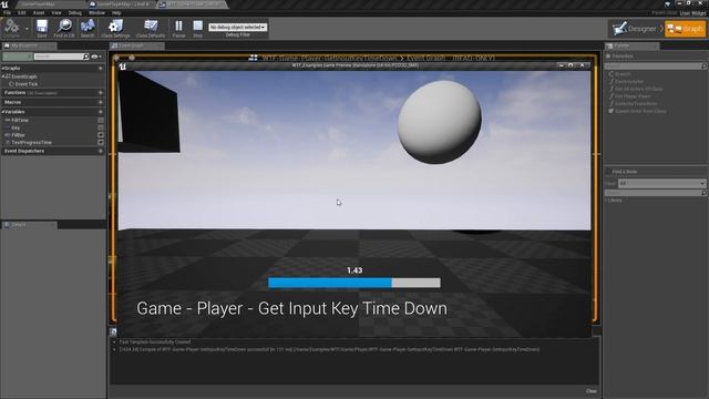 WTF Is? Get Input Key Time Down in Unreal Engine 4 ( UE4 ) смотреть онлайн