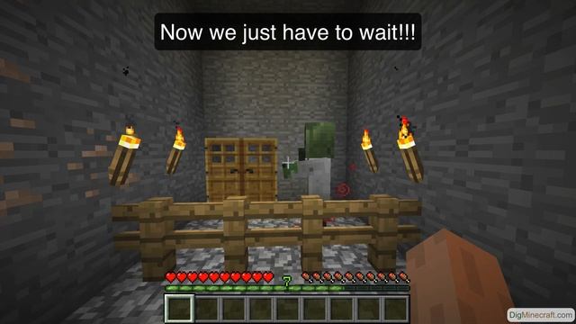How to Cure a Zombie Villager in Minecraft (older versions of the game) смотреть онлайн
