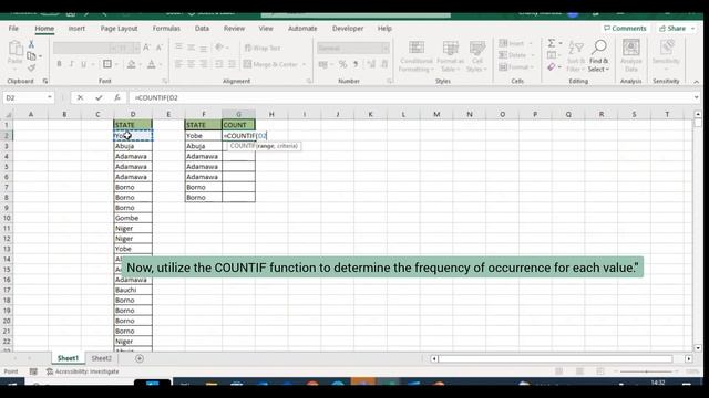 Counting Unique Values Without Pivot Tables in Excel. смотреть онлайн