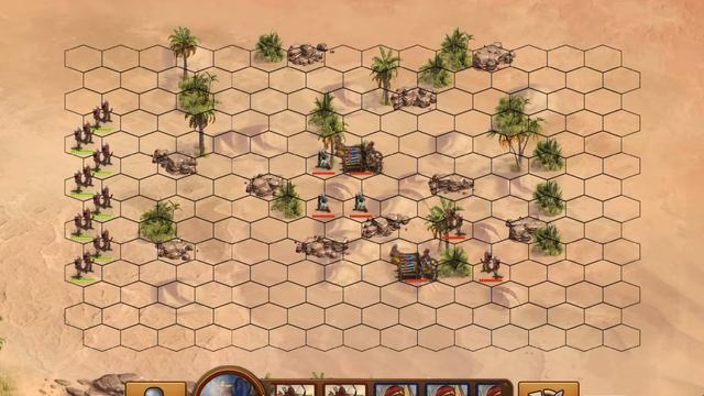 Forge of empires - Egyptian settlement easiest way to win any battle using 8 archers all the time! смотреть онлайн