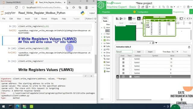 001 | Read & Write Holding Register of Modbus TCP Device Using Python | Pymodbus | смотреть онлайн