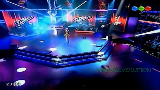 La voz Argentina / Jordana Battaglia - The power of love (sonido de alta calidad) смотреть онлайн