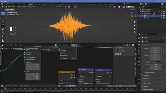 Simple Electricity Arcs for Backgrounds - Blender Tutorial смотреть онлайн