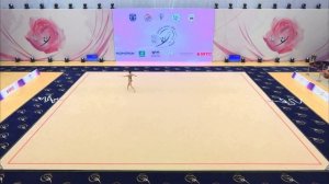 Ульяна Травкина булавы // Турнир «Хрустальная Роза» 2022