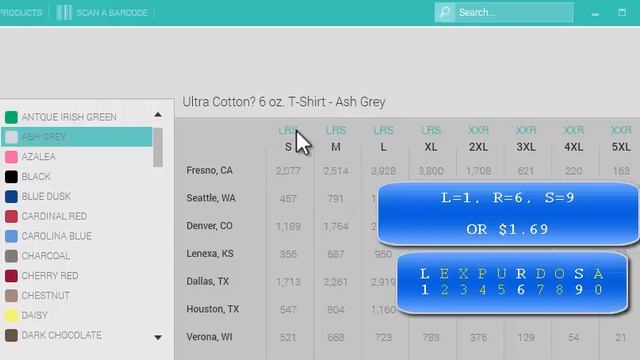 6 - Product Lookup Tool to Use With AlphaBroder.com смотреть онлайн