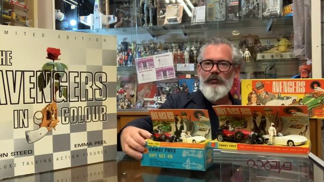 Toy Of The Day No 60 The Avengers Gift Set No 40 & Steed & Emma Peel Figures by Product Enterprise смотреть онлайн