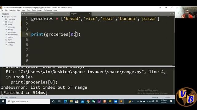 Python list slicing 1 смотреть онлайн