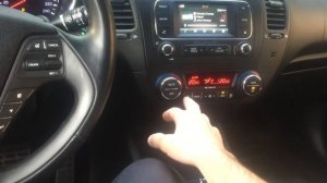 Киа Церато 3 отключение климат-контроля