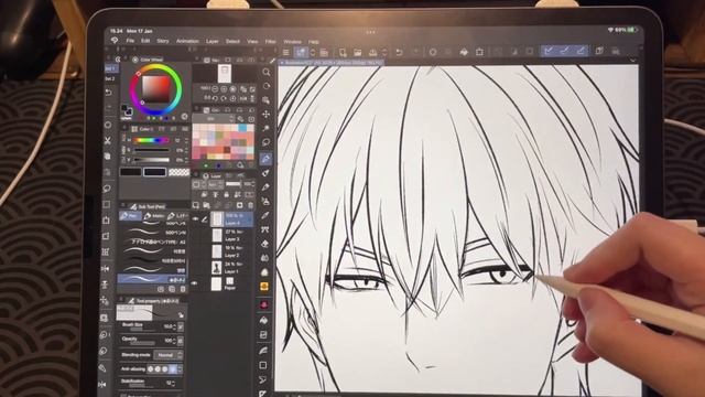 [IPAD DRAWING] CSP Speedpaint #1 смотреть онлайн