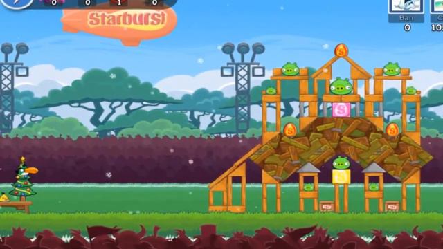 Angry Birds Friends   Starburst Theme Weekly Tournament All Level 1 6 3 Star Walkthrough 2015 HD