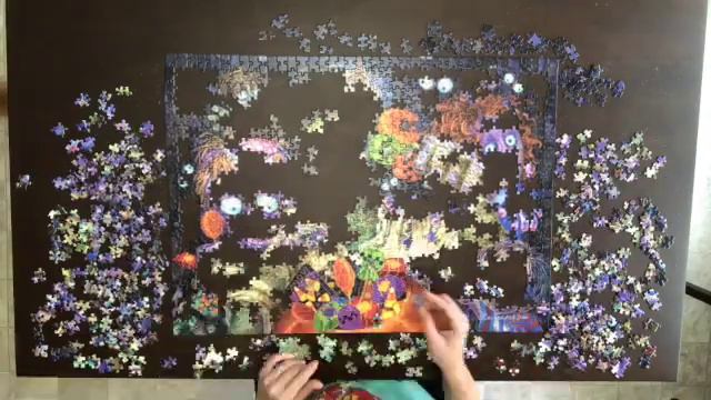 1000 Piece Zombies Like Candy Jigsaw Puzzle Time Lapse смотреть онлайн