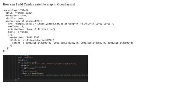GIS: Adding Yandex Satellite map in OpeLayers смотреть онлайн