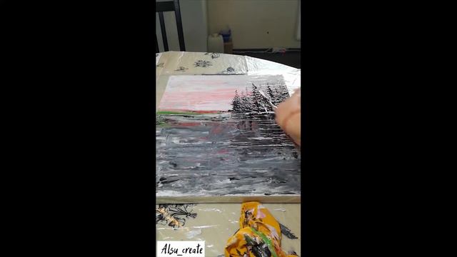 Акриловая абстракция N3, Весна смотреть онлайн